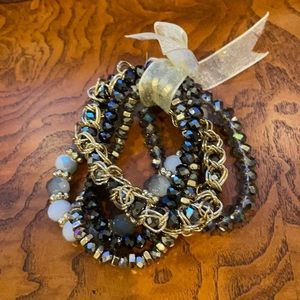 Gorgeous set of bracelets